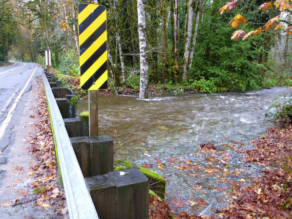Bridge crossing at Mill Creek.